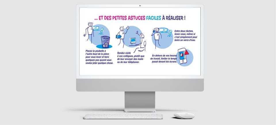 Conseils patients - Comment se bouger au travail ?